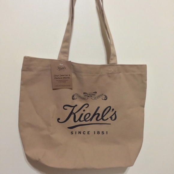 Kiehl's Limited Edition Reusable Tote Canvas Bag - Picture 1 of 4